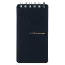 マルマン A7変形 メモ ニーモシネ 5ミリ罫 Mnemosyne 5mm罫 A7(黒)