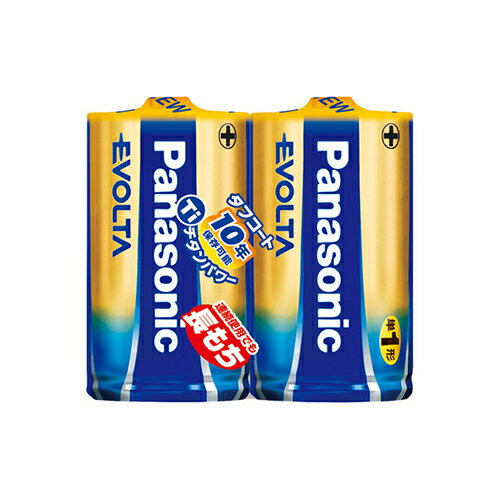 パナソニック EVOLTAアルカリ乾電池 形式:単1形(1.5V)