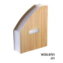 セキセイ WOODs STYLE ウッズスタイル ドキュメントスタンド(ブラウン)