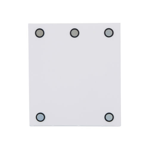 どっとカエール　楽天市場支店のリヒトラブ 机収納シリーズ マグネットラックM A-7451-0（白）｜アングル2