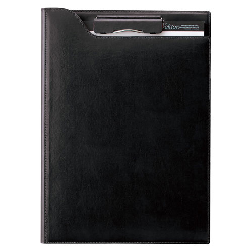 レイメイ藤井 ツァイトベクター クリップファイル A4 ZVF654B（ブラック）