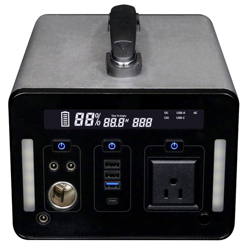 エスケイジャパン　ポータブル蓄電池　139200mAh　キャンプ　緊急時　防災用品　 SKJ-MT500SB