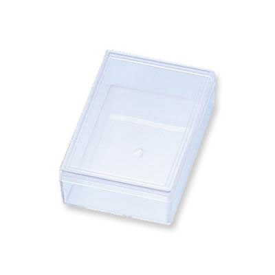 共栄プラスチック　プラスチックケース大大角　10ヶ入り　名刺サイズ（クリア）