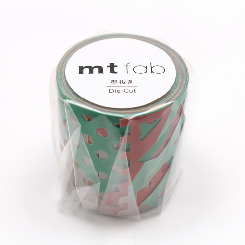 カモ井加工紙　mt　fab　型抜き　color　＆　pattern　block　マステ　マスキングテープ　color ＆ pattern block