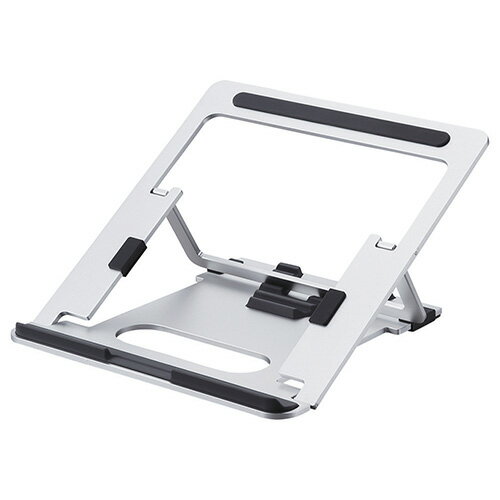 キングジム ノートパソコンスタンド NPS10シル タブレットスタンド テレワーク 在宅勤務 オンライン会..