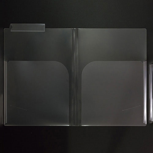 山口工業 カルテホルダー 見出し紙なし（クリア）