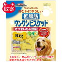 ドギーマンハヤシ　おなかにやさしい低脂肪ワンワンビスケット　Big　さつまいも＆野菜入　450g　ペット用品　フード　犬