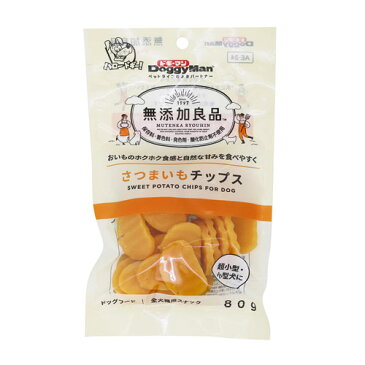 ドギーマンハヤシ 無添加良品 さつまいもチップス 80g ペット用品 フード 犬