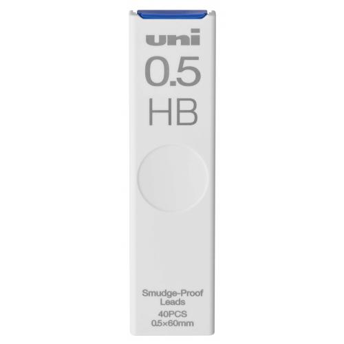 三菱鉛筆 シャープ替芯 uni（ユニ）0.5mm HB
