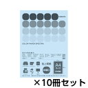 キョクトウ・アソシエイツ カラーペーパー スペクトラ 20枚 1セット(10冊入)(うすあお)