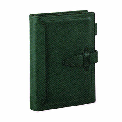 レイメイ藤井 ダ・ヴィンチ グランデ ロロマクラシック システム手帳 (リング24mm) バイブル ダヴィンチ ヌメ革(牛)(グリーン)