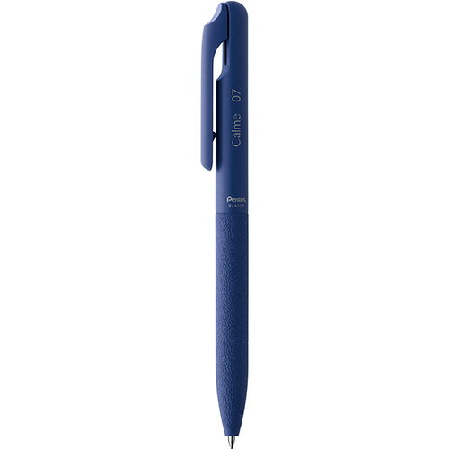 ぺんてる Calme カルム 静音設計 油性ボールペン 文房具屋さん大賞2022 ボールペン賞 0.7mm（ブルー）