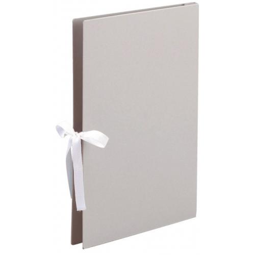 美濃商会 カラーエィナーファイルEX A4判タテ型 外ひも付(背幅10〜110mm)（グレー）