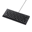 サンワサプライ 直送 USBハブ付コンパクトキーボード(2)
