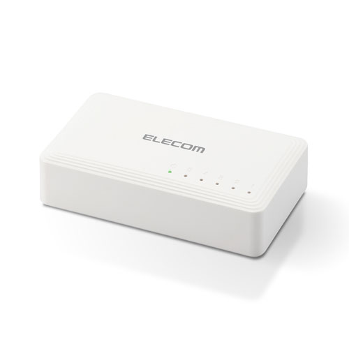 エレコム 直送 スイッチングハブ 5ポート Giga対応 1000/100/10Mbps 金属筐体 AC電源 ファンレス エレコム 直送 スイッチングハブ 5ポート Giga対応 1000/100/10Mbps 金属筐体 AC電源 ファンレス