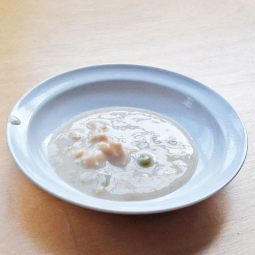 ドギーマンハヤシ　わんちゃんの国産低脂肪牛乳スープごはん　ペット用品　ササミと緑黄色野菜入り