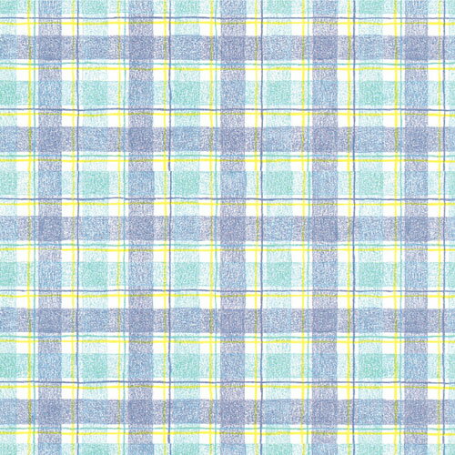 ササガワ 包装紙 タータンチェックB 半才判 10枚ロール