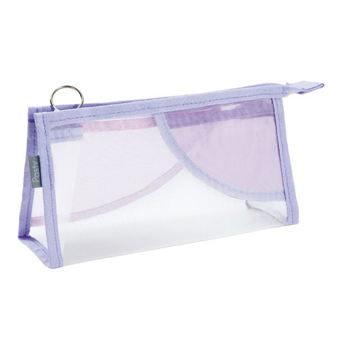 プラス Pasty ペンケース マチ付タイプ（パープル）