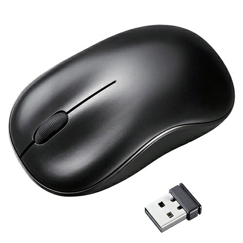 サンワサプライ ワイヤレスブルーLEDマウス(ブラック) サンワサプライ ワイヤレスブルーLEDマウス(ブラック)