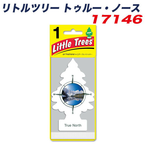 リトル・ツリー　直送品　エアーフレッシュナー　吊り下げ　カー用品　車　芳香剤　トゥルー・ノースの香り