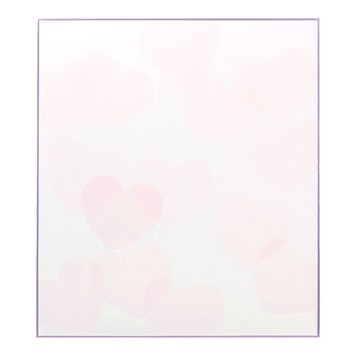 デザインフィル カラー色紙 ハート(A)