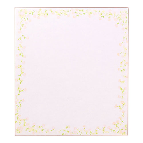 デザインフィル カラー色紙 小花柄 ピンク(ピンク)