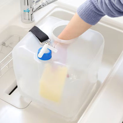 アイリスオーヤマ ウォータータンク 容量:16L 防災 水 給水 断水