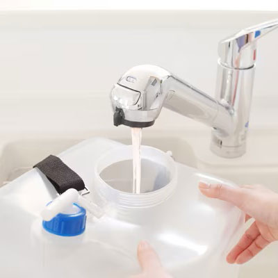 アイリスオーヤマ ウォータータンク 容量:16L 防災 水 給水 断水