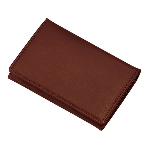 レイメイ藤井 GLOIRE メモホルダー付名刺入(ブラウン)