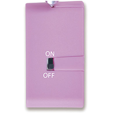 アスカ 反射防犯ブザー 抗菌タイプ（ラベンダー）