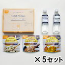 尾西食品　長期保存食セット1日分　ごはん×5箱（5セット）　約5年保存　非常食　保存食　非常時