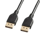 サンワサプライ 直送 DisplayPortver2.1ケーブル1m(DP80)(ブラック)(2)