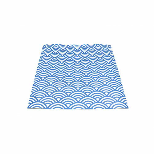 カモ井加工紙 mt リメイクシート スクエア 青海波・紺碧 コンペキ