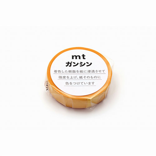 カモ井加工紙 mt ガンシン 山吹色 マスキングテープ マステ