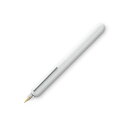 三菱鉛筆 LAMY(ラミー) ダイアログ 万年筆 ピアノホワイト M(中字)(ピアノホワイト)