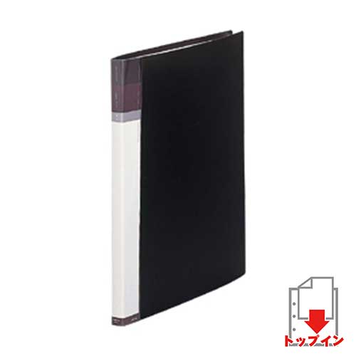 リヒトラブ Avanti クリヤーブック・ルポワイド A3判タテ型 30ポケット（黒）