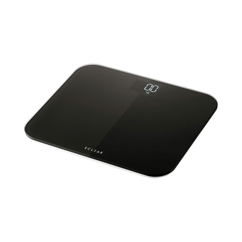 エレコム メーカー直送 体重計 デジタルヘルスメーター コンパクト 乗るだけ自動電源ON 強化ガラス天板 最大150kg対応 LED表示