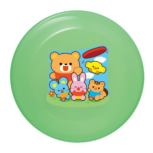 アーテック 蓄光フライングディスク シール付き(黄緑)