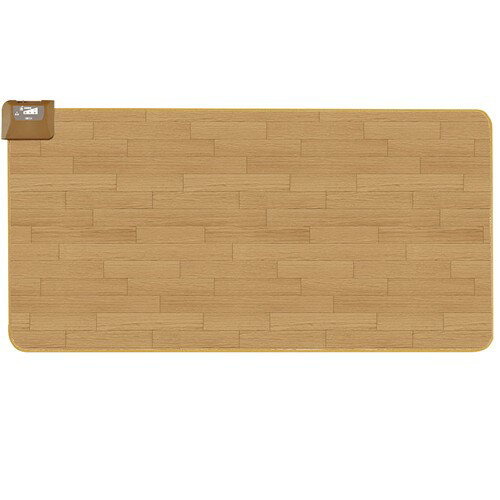 広電 電気カーペットフローリング調 1畳 ライトベージュ