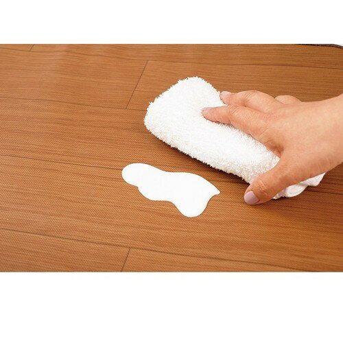 広電 電気カーペットフローリング調 1畳 ライトベージュ