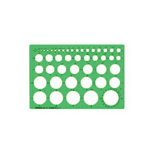クラウン　テンプレート　円定規　47穴　円定規