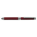 シャーボX ボールペン ゼブラ　シャーボX　TS10　3色ボールペン＋シャープペン用　軸（ボルドー）