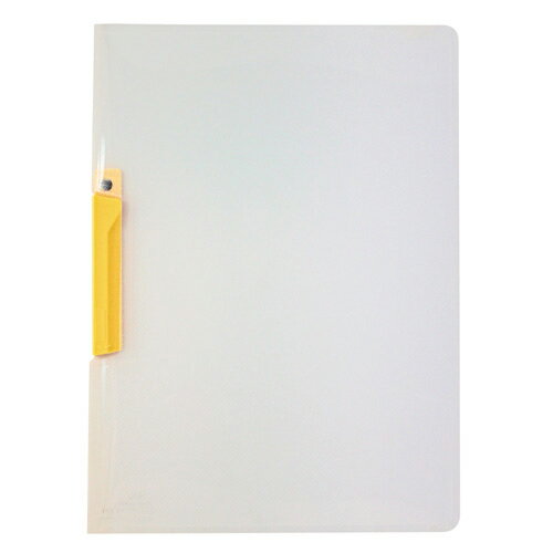 セキセイ　クリップインファイル　A4判タテ型（イエロー）
