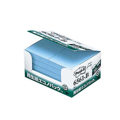 ●こちらの商品は「ポストイット　ノート」タイプです。●大きめサイズも、お買得パックが充実。●入数：10個●エコノパック●サイズ：横50×縦75mm●1個枚数：100枚●材質：古紙パルプ配合率100％の再生紙使用●JANコード：4519001598691※商品コード：31407