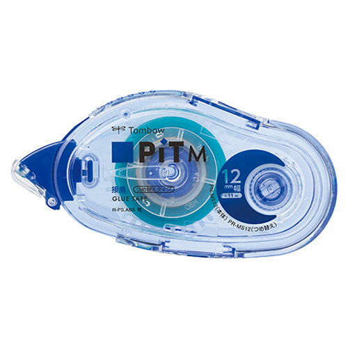 トンボ鉛筆　テープのり ピットテープM　本体 幅12mm×長11m