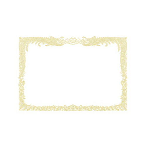 ササガワ　OA対応賞状用紙　縦書用　100枚パック　タカ印　B5判（白）