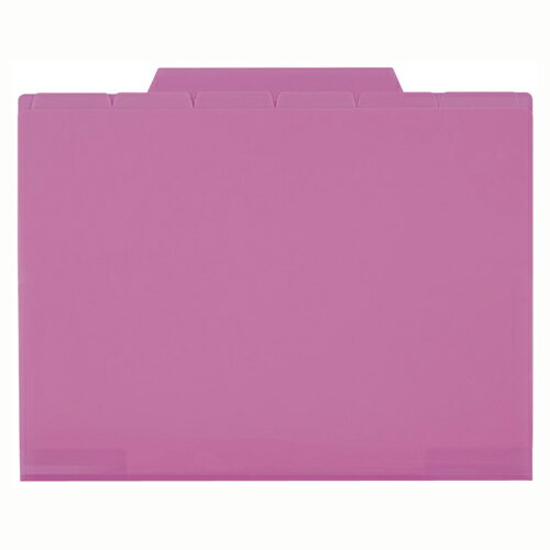 セキセイ アクティフ 12インデックスフォルダー ヨコ型 A4判ヨコ型 13ポケット（ピンク）
