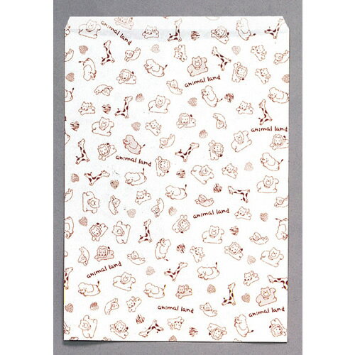 マルアイ　サービス袋　アニマル柄