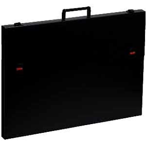 キングジム　デザイナーズケース2つ折　A1,2つ折（黒）