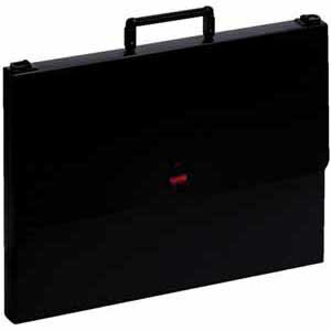 キングジム　デザイナーズケース2つ折　A2,2つ折（黒）